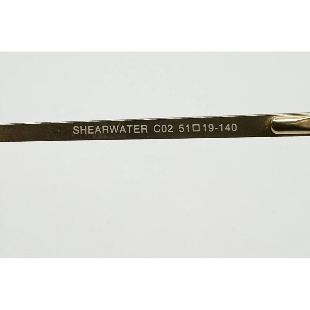 Sperry Eyeglasses Unisex Brown SHEARWATER C02 Full Rim Square 51-19-140